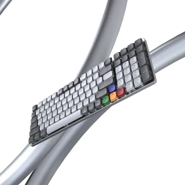 Fantech MK915 95% Low Profile Wireless Keyboard (SUPER MAXFIT AIR99)