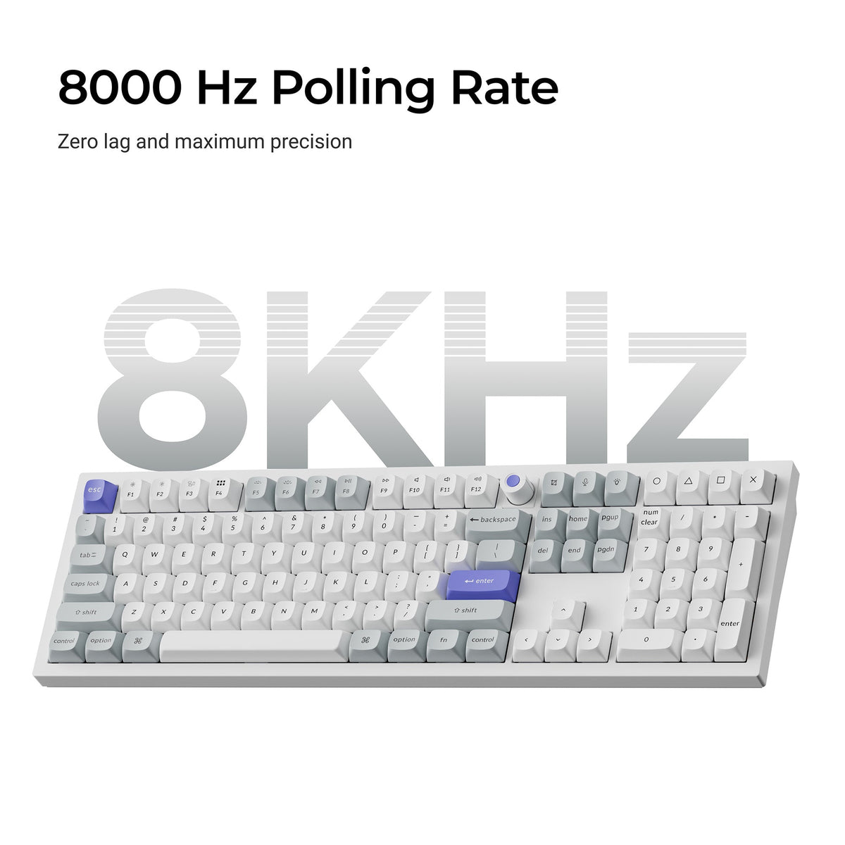 Keychron Q6 HE 8K Wired Magnetic Switch Keyboard – photo 4
