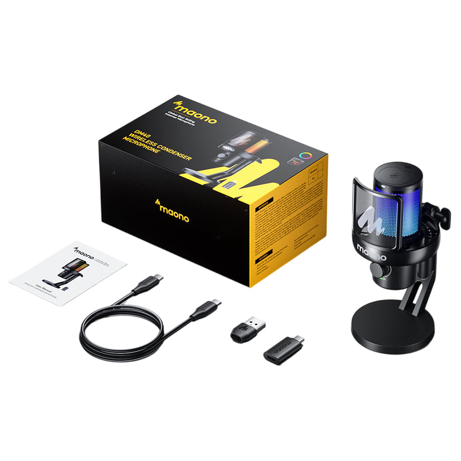 MAONO DM40 USB & Wireless Gaming Desktop Microphone