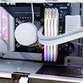 Team T-FORCE Delta RGB DDR4 32GB (4x8GB) 3200MHz Gaming Desktop Memory - White in the SNOW: LVL 12 Gaming PC
