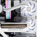 Gigabyte GeForce RTX 4070 AERO OC 12GB graphics card in the SNOW: LVL 12 Gaming PC