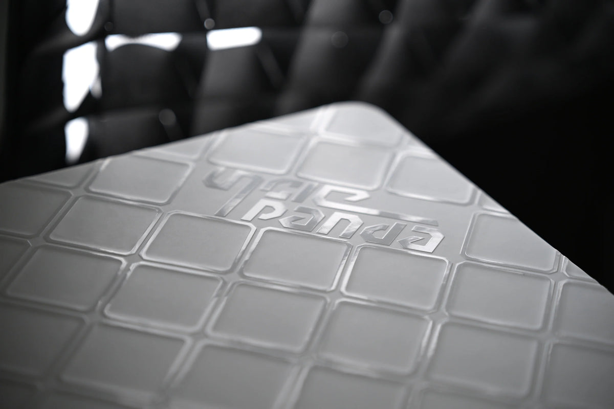 Underside of the P-LUCK V2 showing the silicone base