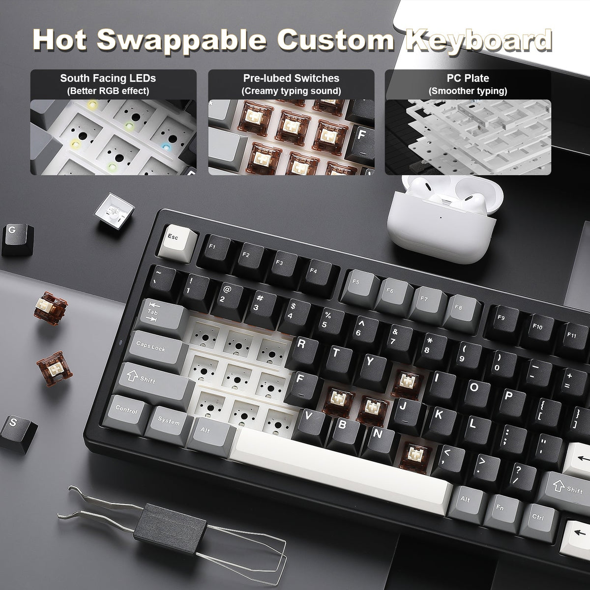 IF99 hot-swap sockets and switches