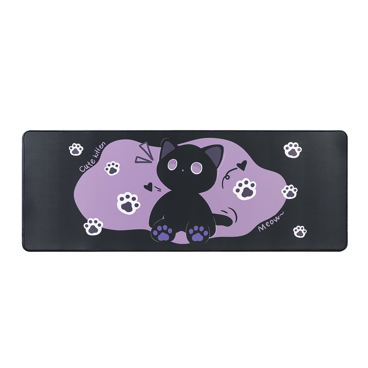 YUNZII Sweet Cat desk mat, 800 x 300 mm