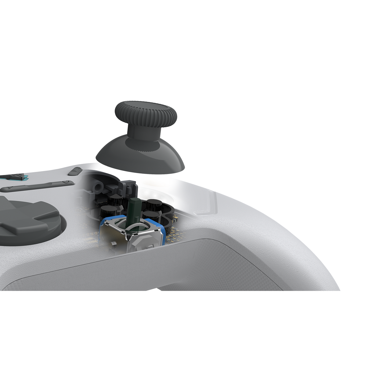 Fantech SHOOTER III WGP13S Hall-effect thumbstick, close-up