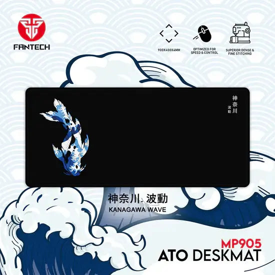 Fantech ATO MP905 desk mat (Kanagawa Wave)