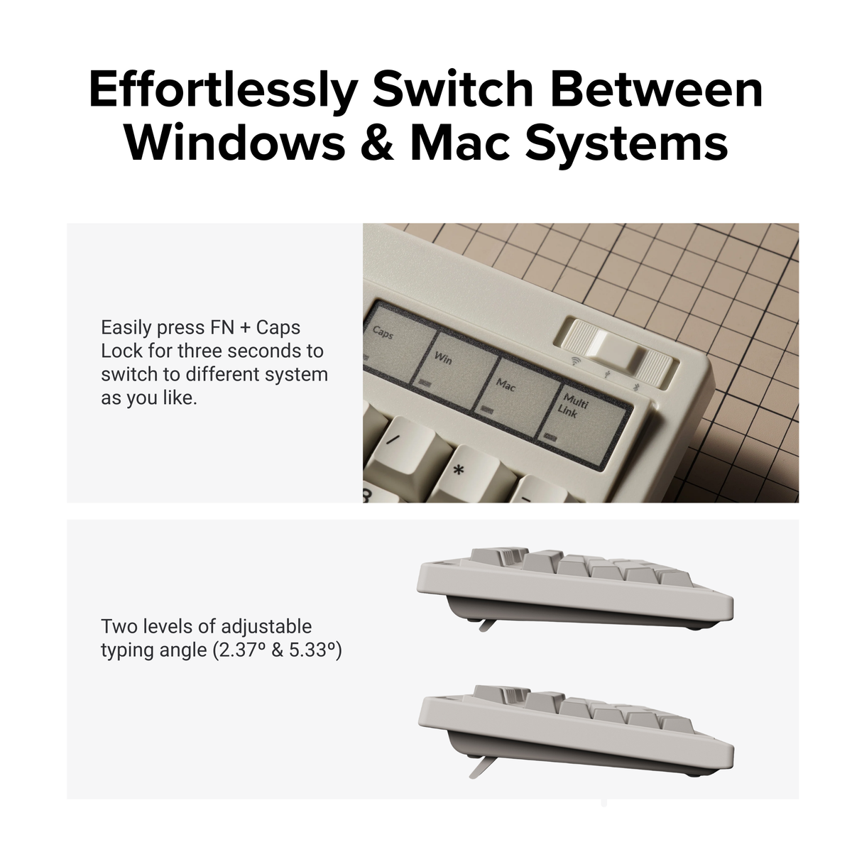 Keychron R6 QMK Wireless Mechanical Keyboard – photo 4