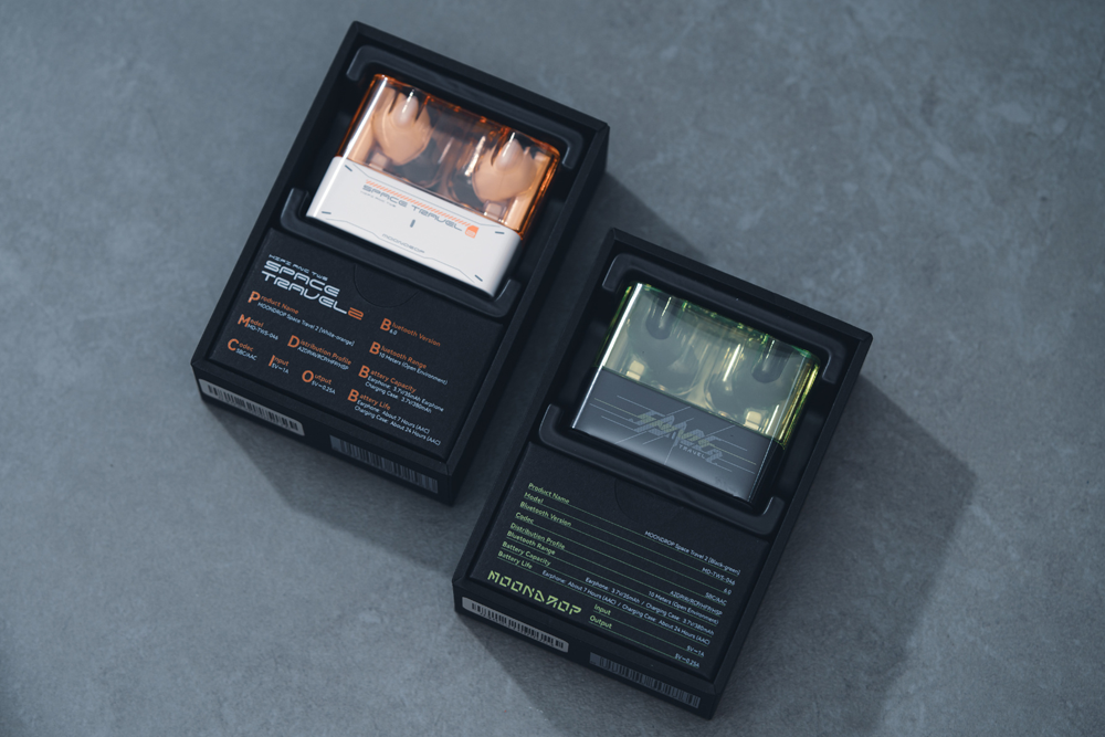 MOONDROP Space Travel 2 retail boxes