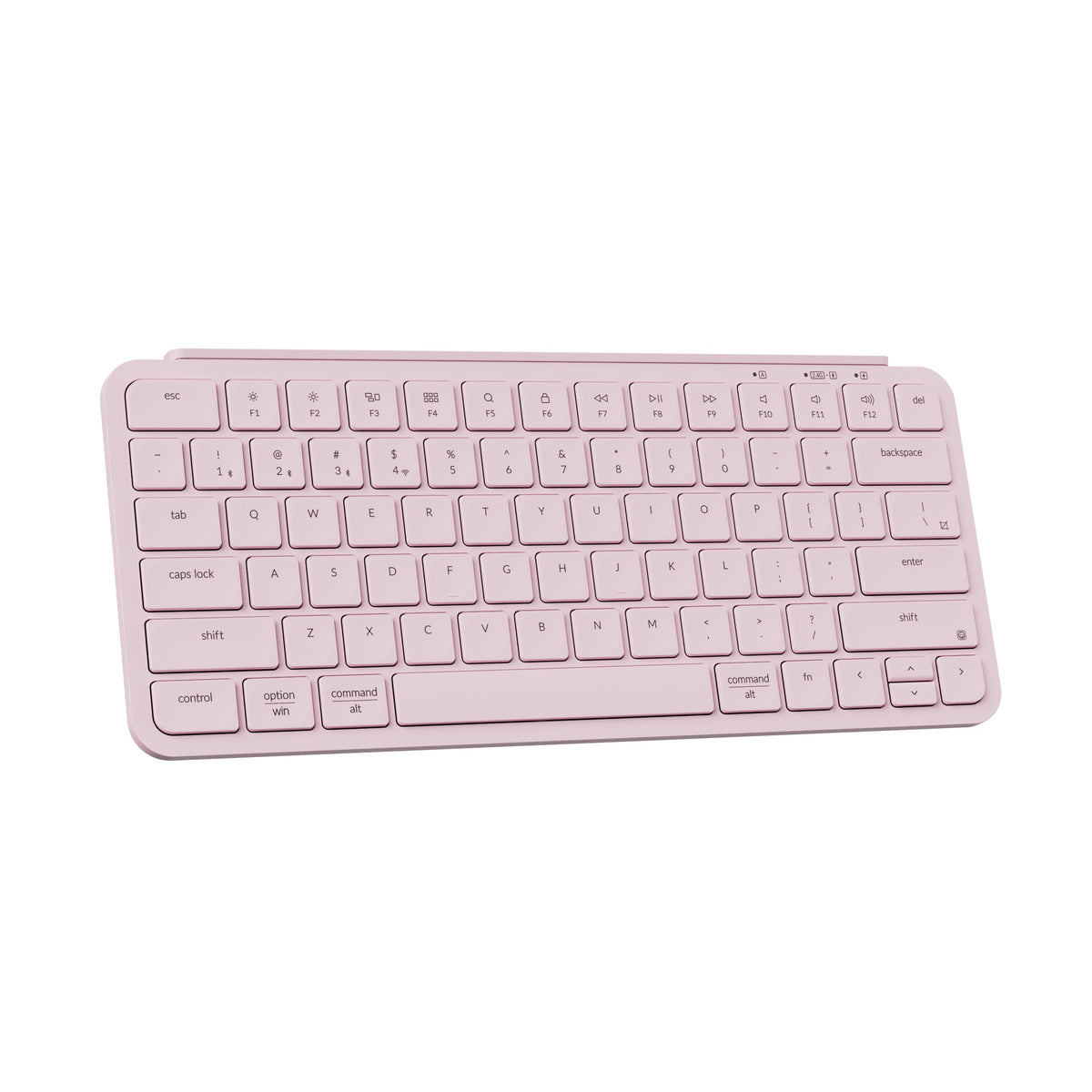 Keychron B1 Pro in Blossom Pink, angled view
