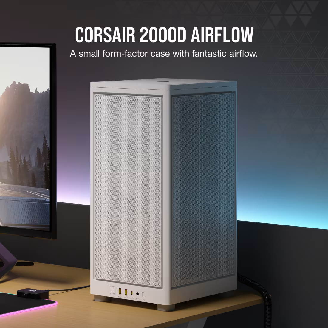 Corsair 2000D Air Flow White