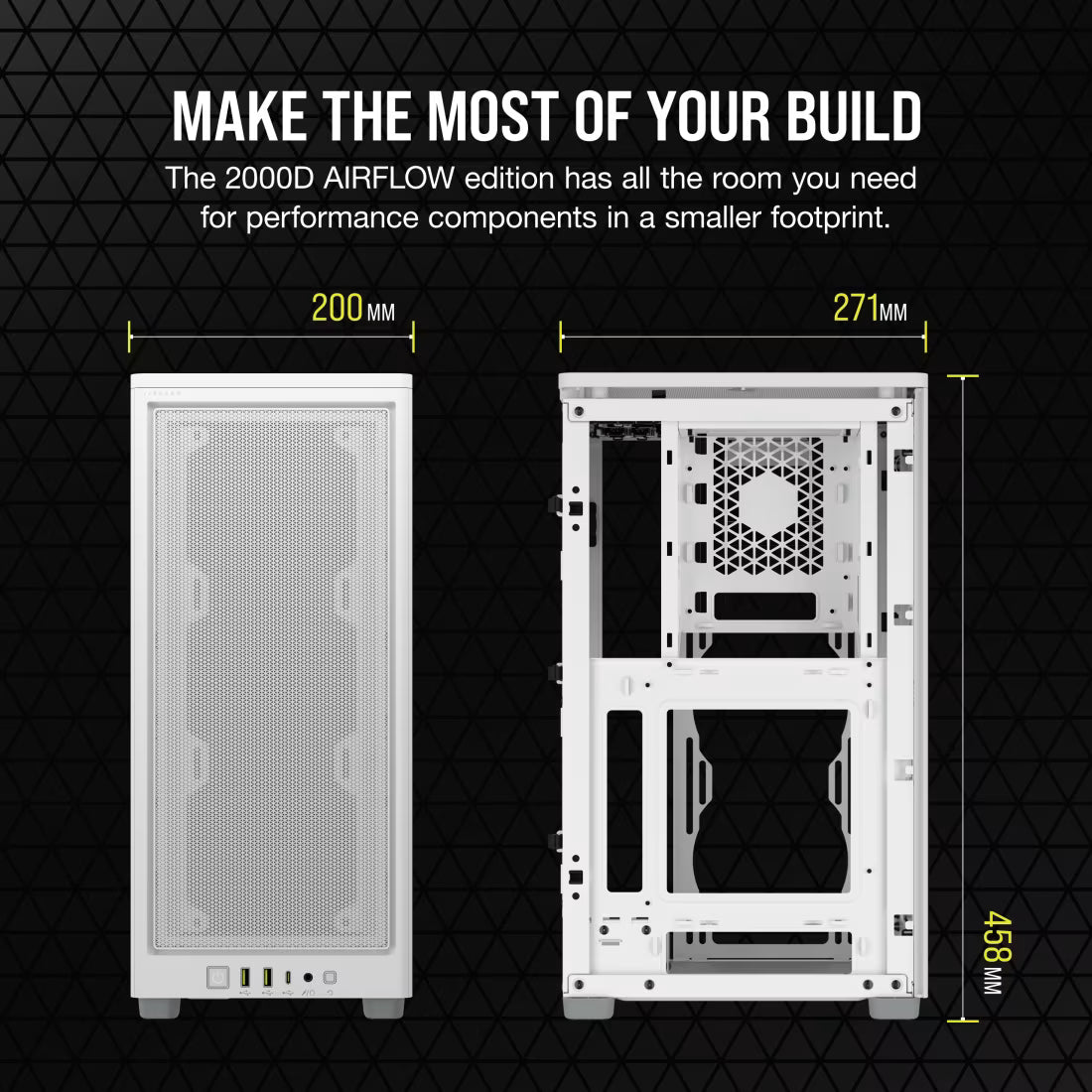 Corsair 2000D Air Flow White