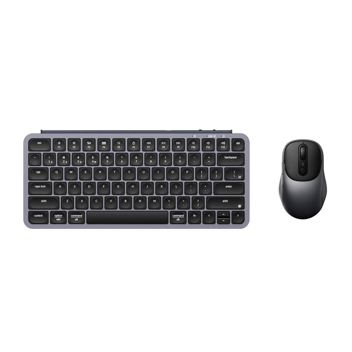 Keychron B1 Pro keyboard and BM24 mouse, top view