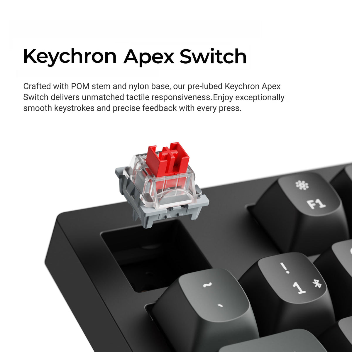 Keychron Apex switch used in the K10 Ultra 8K