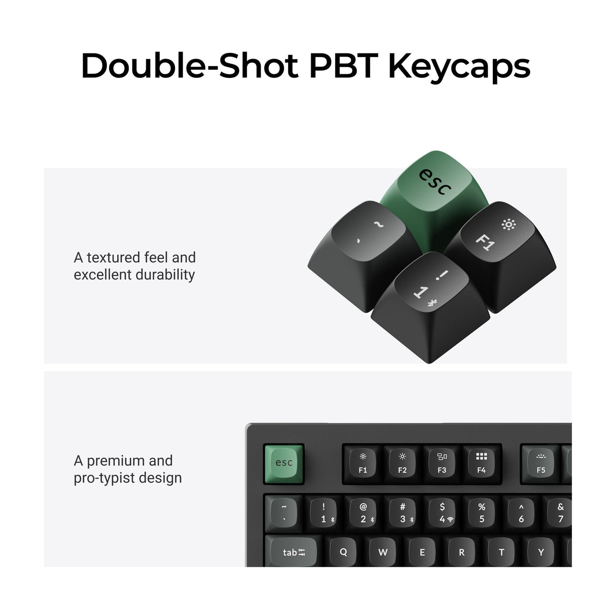 K10 Ultra 8K double-shot PBT keycaps