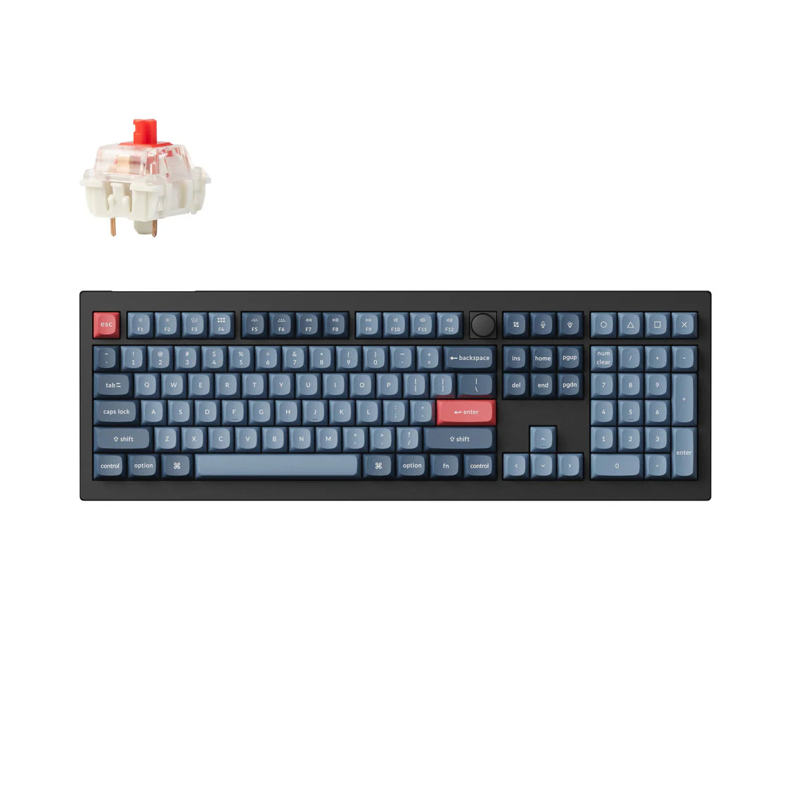 Keychron V6 MAX Gateron Wireless QMK (Black)