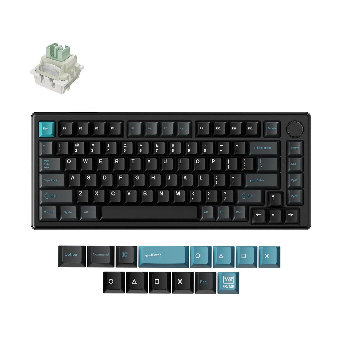 Keychron J2 HE 8K magnetic switch keyboard (Black)