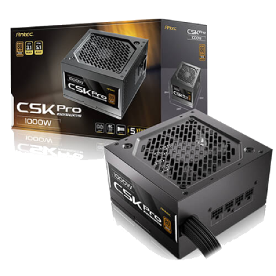 Antec CSK1000 Pro 1000W 80+ Bronze ATX 3.1 Semi-Modular