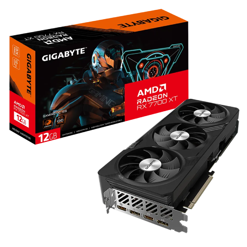 Gigabyte Radeon RX 7700 XT Gaming OC 12GB [EX-DEMO]