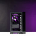 Front view of the EXODIA: LVL 15 Gaming PC with Lian Li PC-O11 Dynamic TG Mini ATX Case - Black