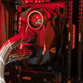 Close-up of AMD Ryzen 7 5700X CPU in the OMEN: LVL 14 Gaming PC