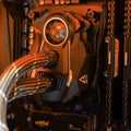 Close-up of AMD Ryzen 5 5600 CPU in the OMEN: LVL 13 EOFY SALE Gaming PC