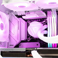 Team T-FORCE Delta RGB DDR4 16GB(2x8GB) 3200MHz Gaming Desktop Memory - White in the MOUNTAIN: LVL 12 EOFY SALE Gaming PC
