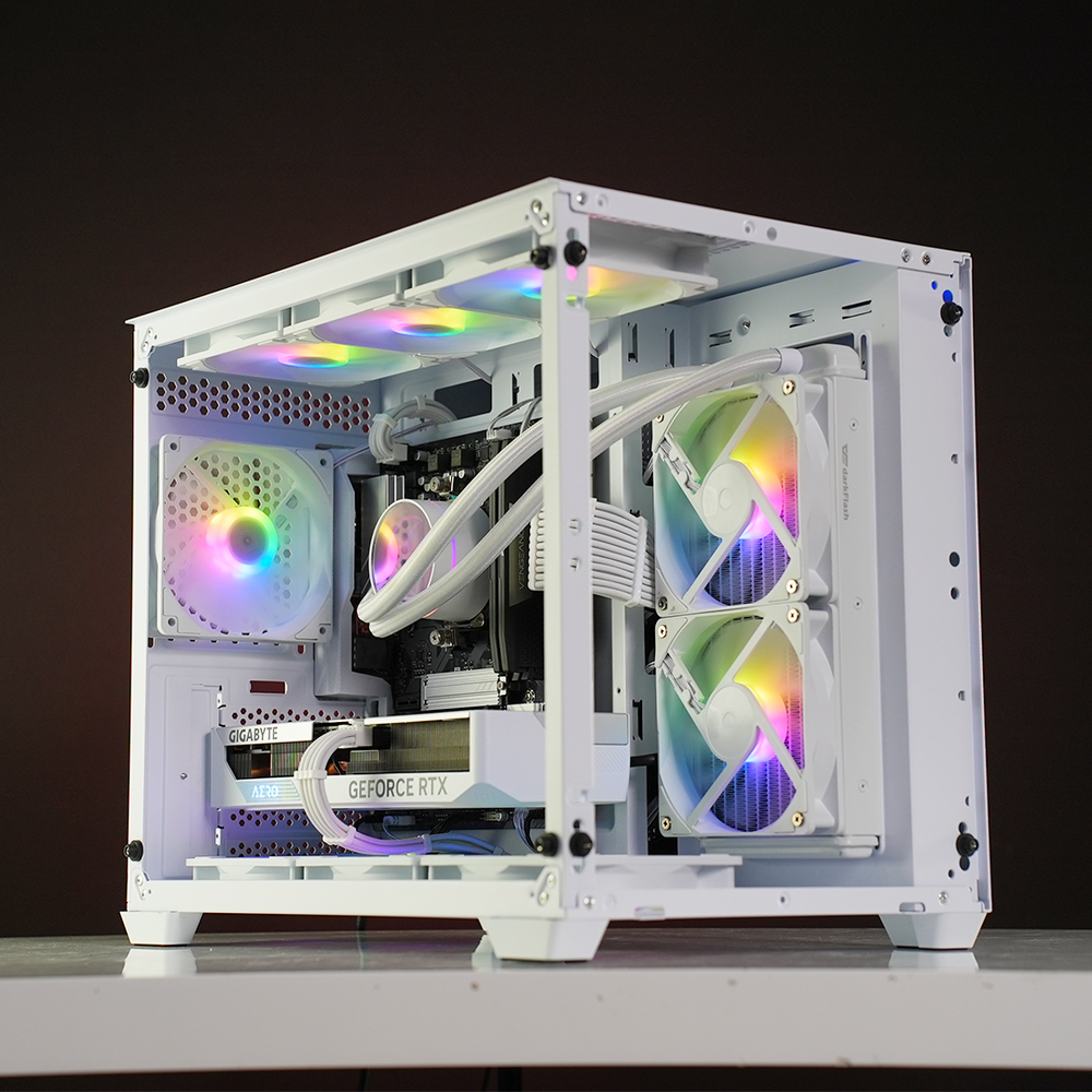 Prism Core White | RTX 5060 8GB | Ryzen 7500F | Gaming PC