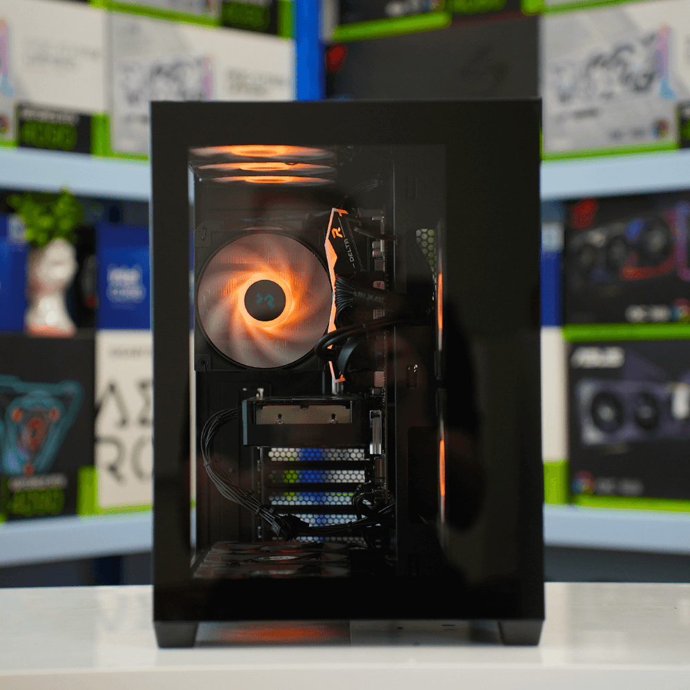 Prism Computer Build Prism Core Black | RTX 5060 | Ryzen 5 7500F | Gaming PC