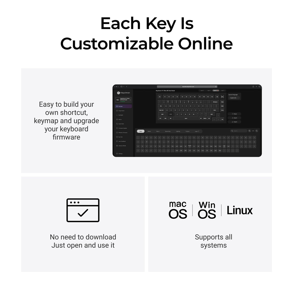 Keychron V1 Ultra 8K Wireless Mechanical Keyboard – photo 7
