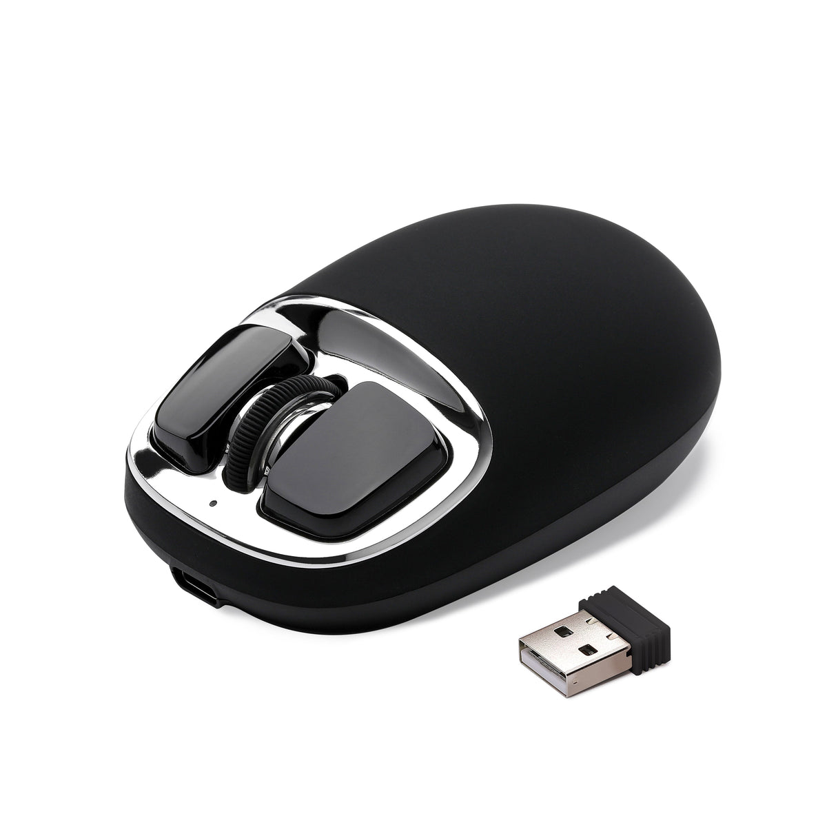 YUNZII C1 silicone wireless mouse (Pink)