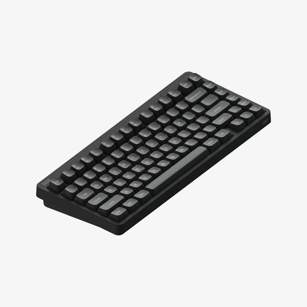 NuPhy Node75 high-profile wireless mechanical keyboard (Ink Gray, Blush Max)