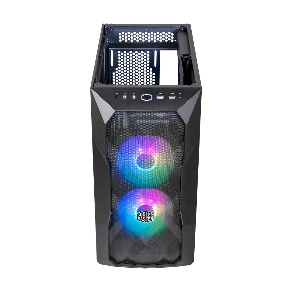 Cooler Master MasterBox TD300 Mesh Micro Tower Case (Black)