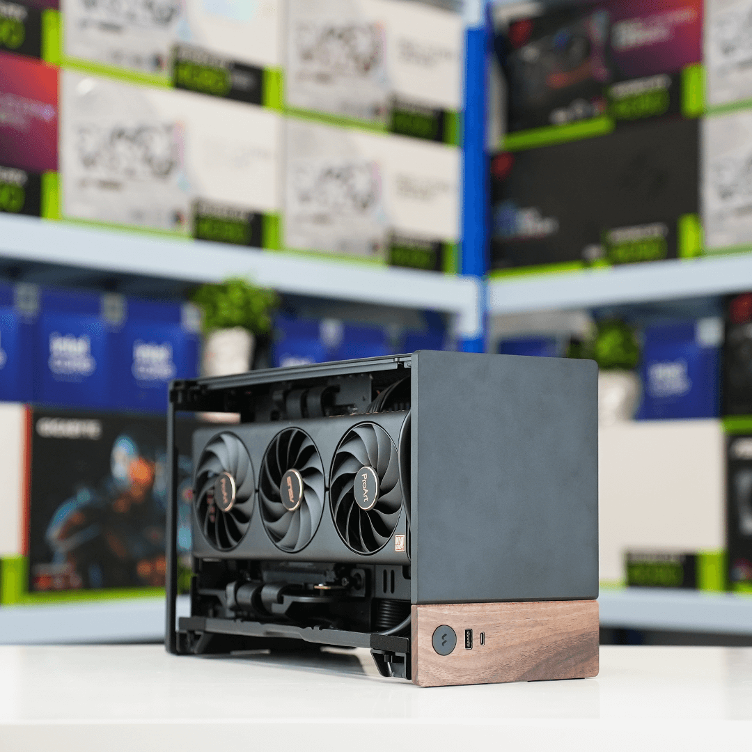 RX9070XT 16GB | 5 9600X | 1440p/4K Gaming PC – Fractal Terra E