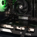 Close-up of RYZEN 5 5600 CPU in the ARROW: LVL 3 Gaming PC