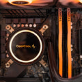 Close-up of Ryzen 5 5600 CPU in the OMEN: LVL 8 EOFY SALE Gaming PC